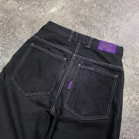 Streetwear Jeans Y2K Gothic Hip Hop fit - Picture 4 of 4